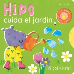 Hipo cuida el jardín