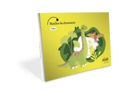 Carpeta huellas de dinosaurio 5 años