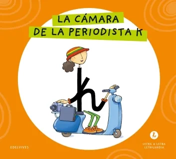 Cubierta La cámara de la periodista K