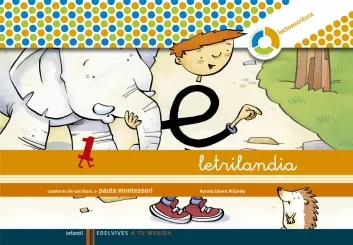 Letrilandia. Cuaderno pauta Montessori 1 Espiral