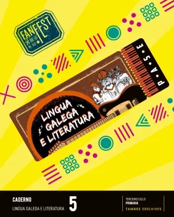 Lingua Galega e Literatura 5.º Primaria 2022. Caderno