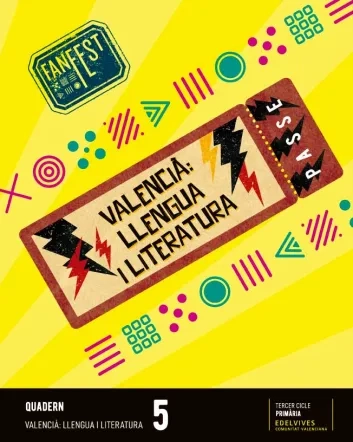 Valencià: Llengua i Literatura 5é Primària. Quadern (CV)