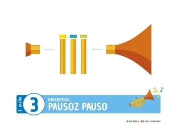 Pausoz pauso 3. Koadernoa 1 maila